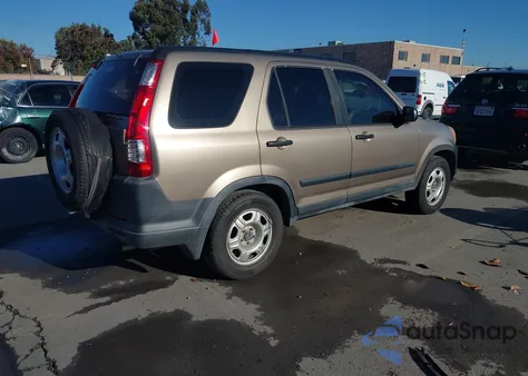 2005 Honda Cr-V Lx z USA, uszkodzony, nr VIN JHLRD68565C001953